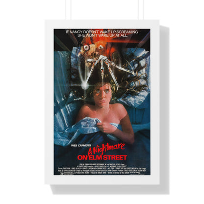 A NIGHTMARE ON ELM STREET 1984 - Framed Movie Poster-16″ x 24″-The Sticker Space