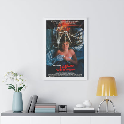 A NIGHTMARE ON ELM STREET 1984 - Framed Movie Poster-The Sticker Space