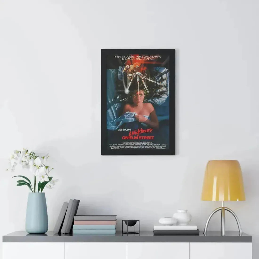 A NIGHTMARE ON ELM STREET 1984 - Framed Movie Poster - The Sticker Space