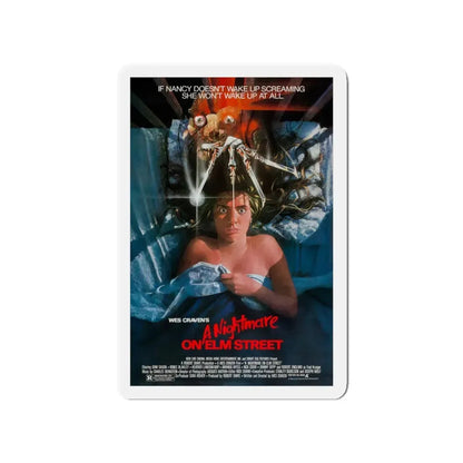 A NIGHTMARE ON ELM STREET 1984 Movie Poster - Refrigerator Magnet - The Sticker Space
