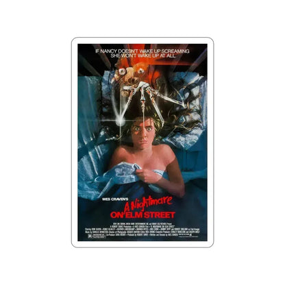 A NIGHTMARE ON ELM STREET 1984 Movie Poster STICKER Vinyl Die-Cut Decal - The Sticker Space