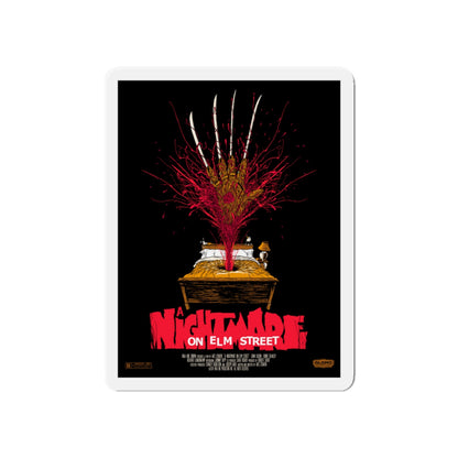 A NIGHTMARE ON ELM STREET (2) 1984 Movie Poster - Die-Cut Magnet-6 × 6"-The Sticker Space