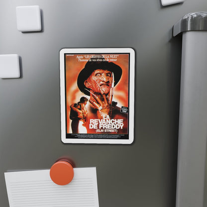 A NIGHTMARE ON ELM STREET 2 FREDDYS REVENGE (FRENCH) 1985 Movie Poster - Die-Cut Magnet-The Sticker Space