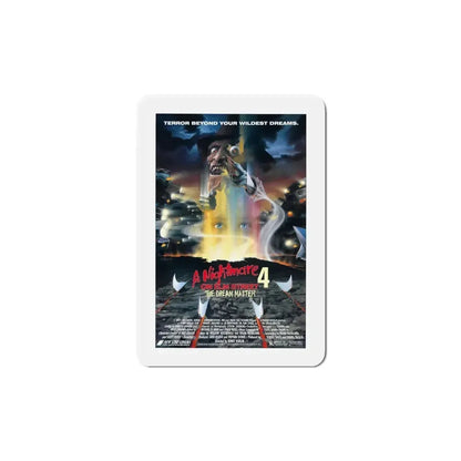 A Nightmare on Elm Street 4 The Dream Master 1988 Movie Poster Refrigerator Magnet 6 Inch - The Sticker Space
