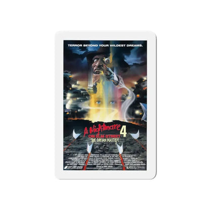 A NIGHTMARE ON ELM STREET 4 THE DREAM MASTER 1988 Movie Poster - Refrigerator Magnet - The Sticker Space