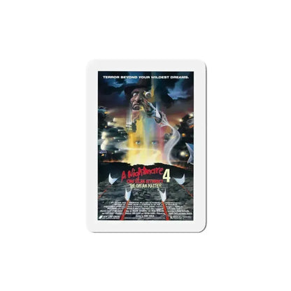A Nightmare on Elm Street 4 The Dream Master 1988 Movie Poster Refrigerator Magnet - The Sticker Space