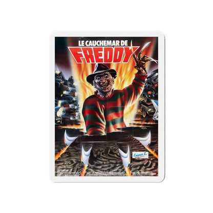 A NIGHTMARE ON ELM STREET 4 THE DREAM MASTER (FRENCH) 1988 Movie Poster - Refrigerator Magnet 5 Inch - The Sticker Space