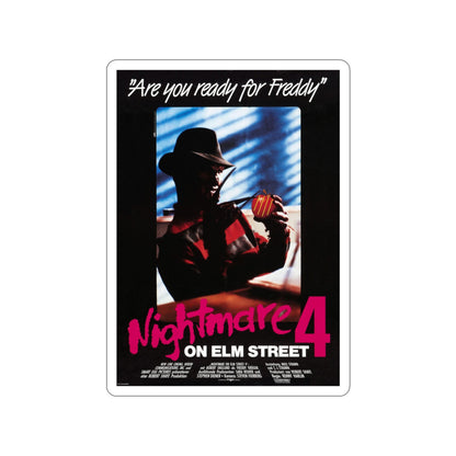 A NIGHTMARE ON ELM STREET 4 THE DREAM MASTER (GERMAN) 1988 Movie Poster STICKER Vinyl Die-Cut Decal-3 Inch-The Sticker Space