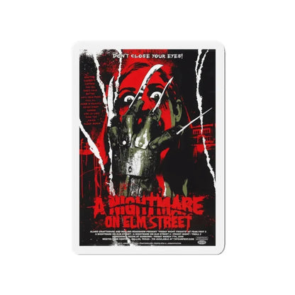 A NIGHTMARE ON ELM STREET (ALAMO) 1984 Movie Poster - Refrigerator Magnet 4 Inch - The Sticker Space