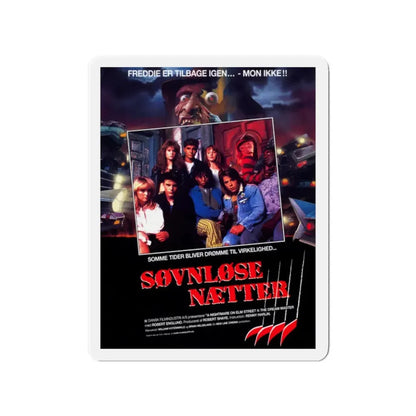 A NIGHTMARE ON ELM STREET PART 4 THE DREAM MASTER (DANISH) 1988 Movie Poster - Refrigerator Magnet - The Sticker Space