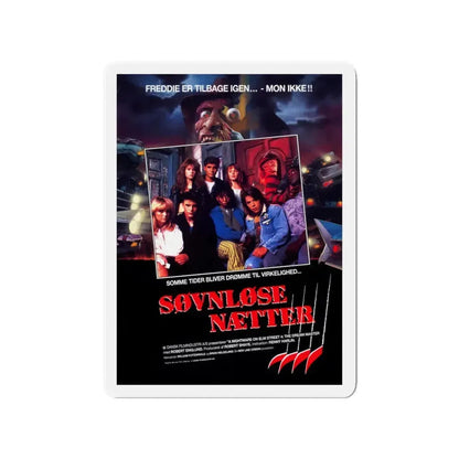 A NIGHTMARE ON ELM STREET PART 4 THE DREAM MASTER (DANISH) 1988 Movie Poster - Refrigerator Magnet - The Sticker Space