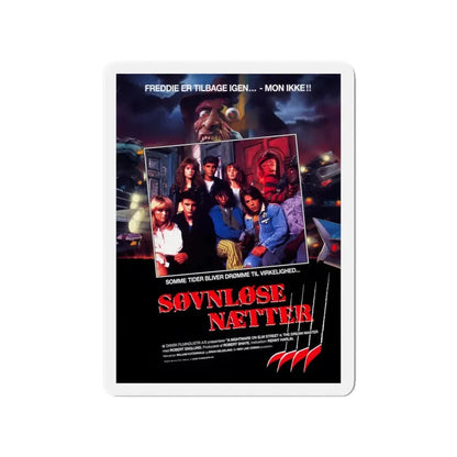A NIGHTMARE ON ELM STREET PART 4 THE DREAM MASTER (DANISH) 1988 Movie Poster - Refrigerator Magnet - The Sticker Space