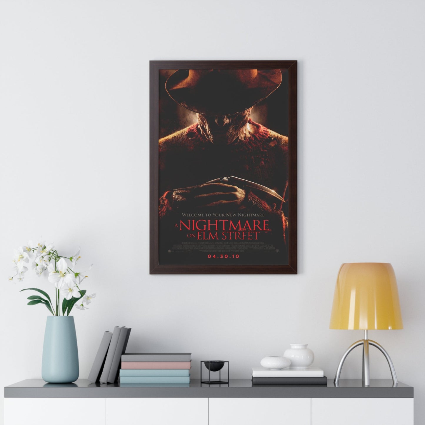 A NIGHTMARE ON ELM STREET (REMAKE) 1984 - Framed Movie Poster-The Sticker Space