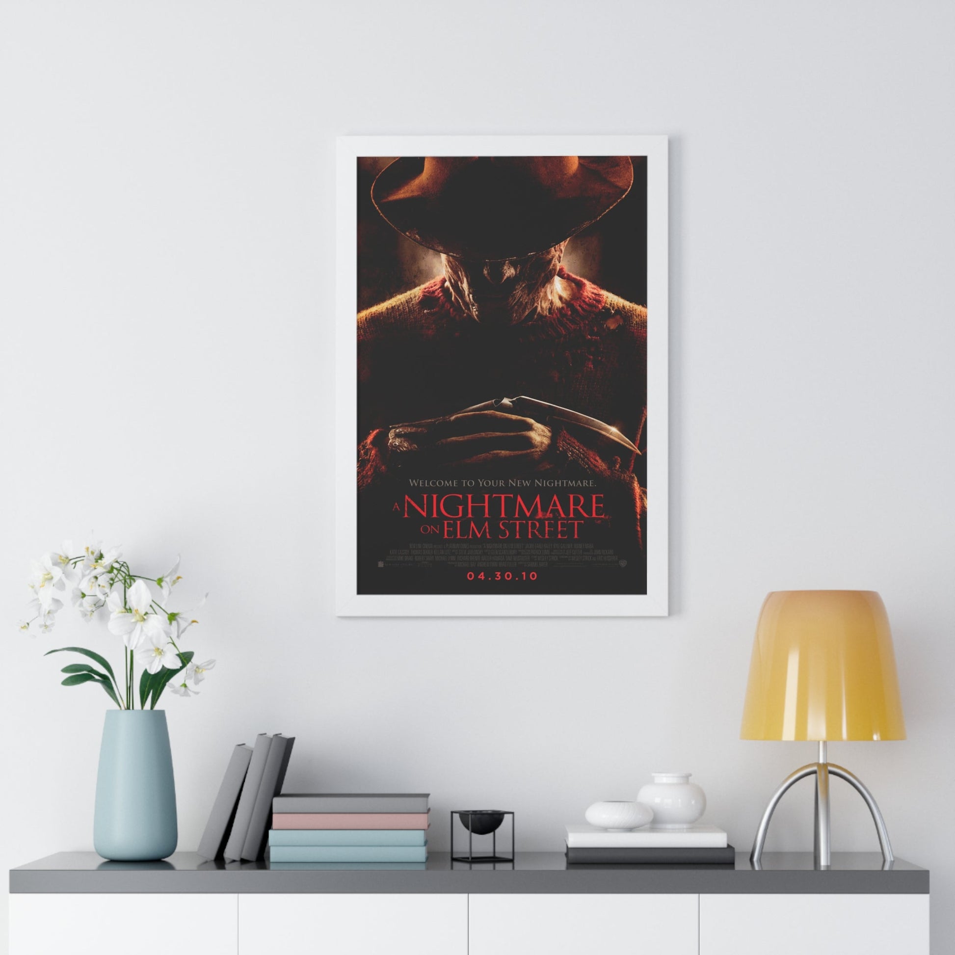 A NIGHTMARE ON ELM STREET (REMAKE) 1984 - Framed Movie Poster-The Sticker Space