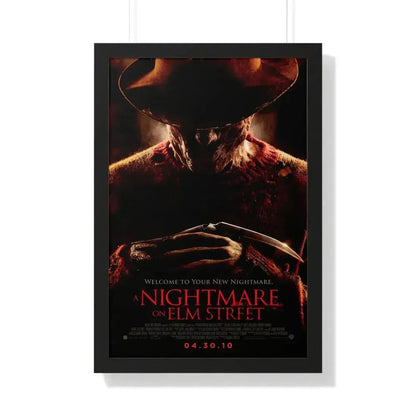 A NIGHTMARE ON ELM STREET (REMAKE) 1984 - Framed Movie Poster 20" x 30" Black - The Sticker Space