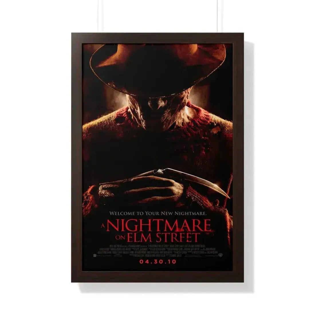 A NIGHTMARE ON ELM STREET (REMAKE) 1984 - Framed Movie Poster - The Sticker Space