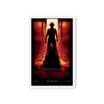 A NIGHTMARE ON ELM STREET (REMAKE TEASER 2) 1984 Movie Poster - Die-Cut Magnet-6 × 6"-The Sticker Space