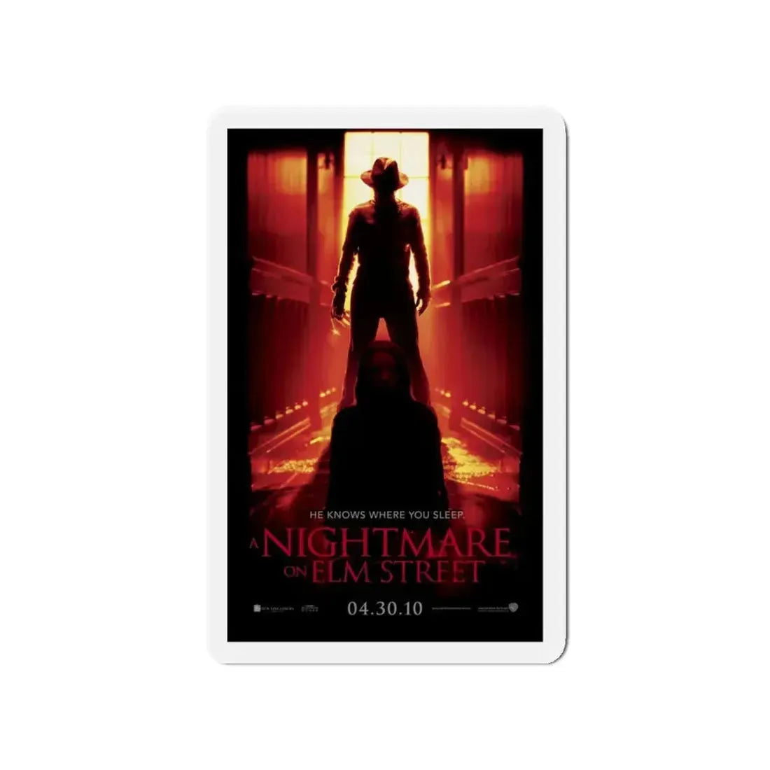 A NIGHTMARE ON ELM STREET (REMAKE TEASER 2) 1984 Movie Poster - Refrigerator Magnet - The Sticker Space