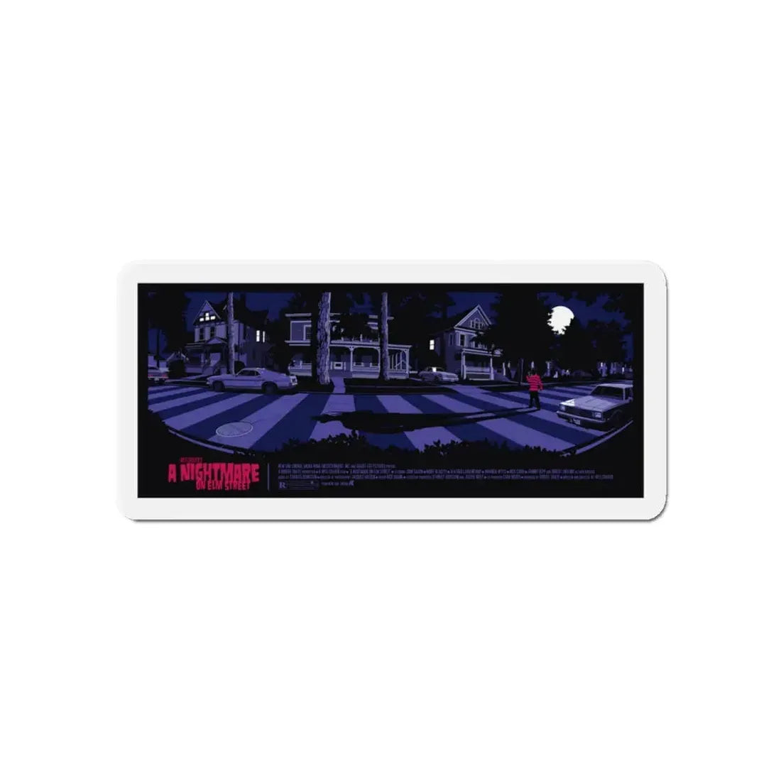 A NIGHTMARE ON ELM STREET (RERELEASE) 1984 Movie Poster - Refrigerator Magnet - The Sticker Space