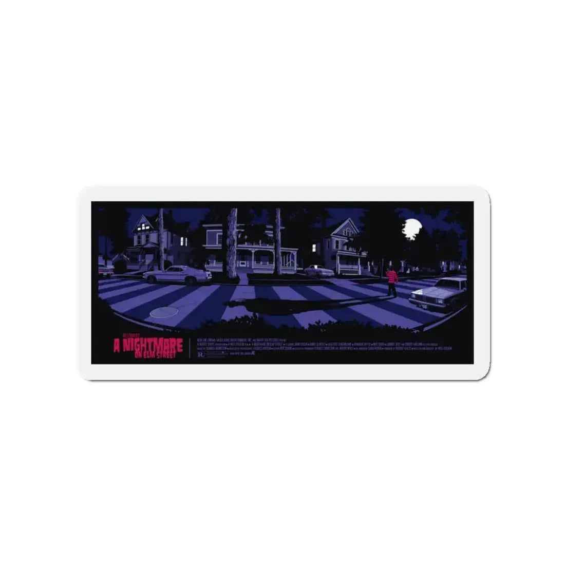A NIGHTMARE ON ELM STREET (RERELEASE) 1984 Movie Poster - Refrigerator Magnet - The Sticker Space
