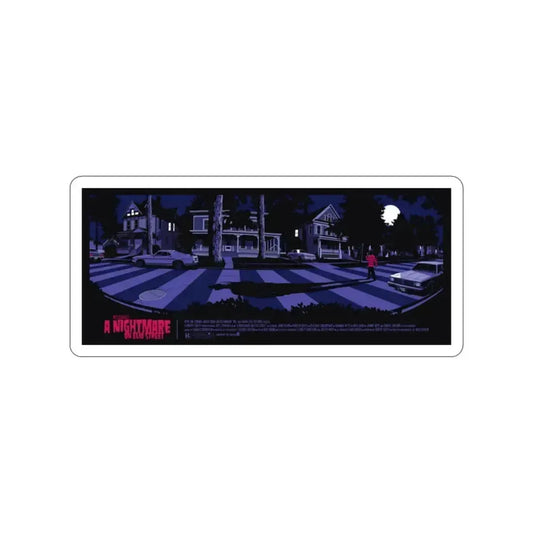 A NIGHTMARE ON ELM STREET (RERELEASE) 1984 Movie Poster STICKER Vinyl Die-Cut Decal 2 Inch - The Sticker Space