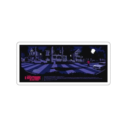 A NIGHTMARE ON ELM STREET (RERELEASE) 1984 Movie Poster STICKER Vinyl Die-Cut Decal - The Sticker Space