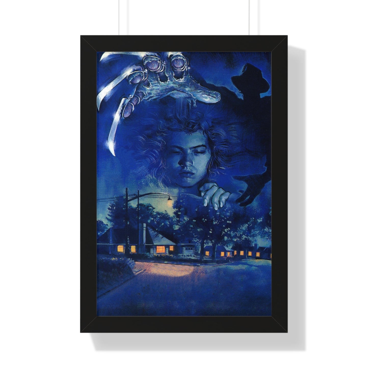 A NIGHTMARE ON ELM STREET (TEXTLESS) 1984 - Framed Movie Poster-16″ x 24″-The Sticker Space