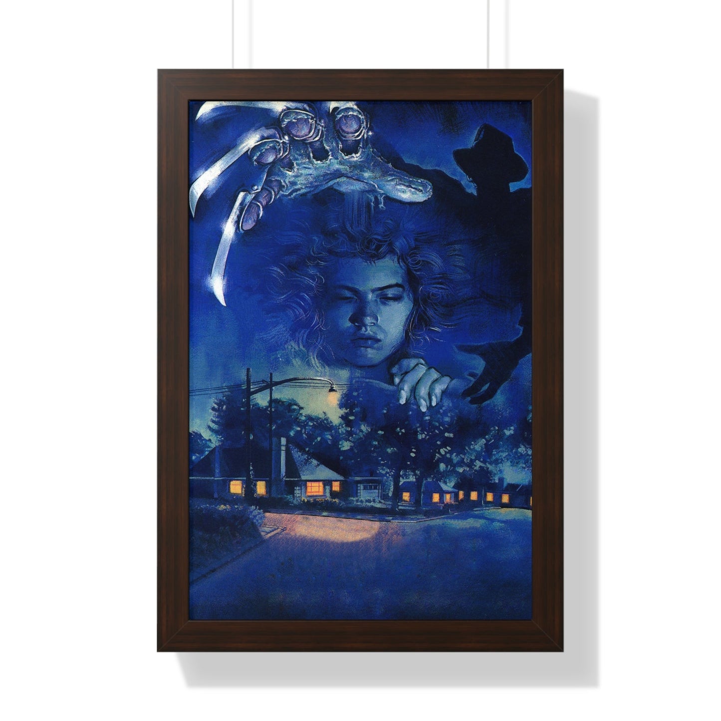 A NIGHTMARE ON ELM STREET (TEXTLESS) 1984 - Framed Movie Poster-16″ x 24″-The Sticker Space