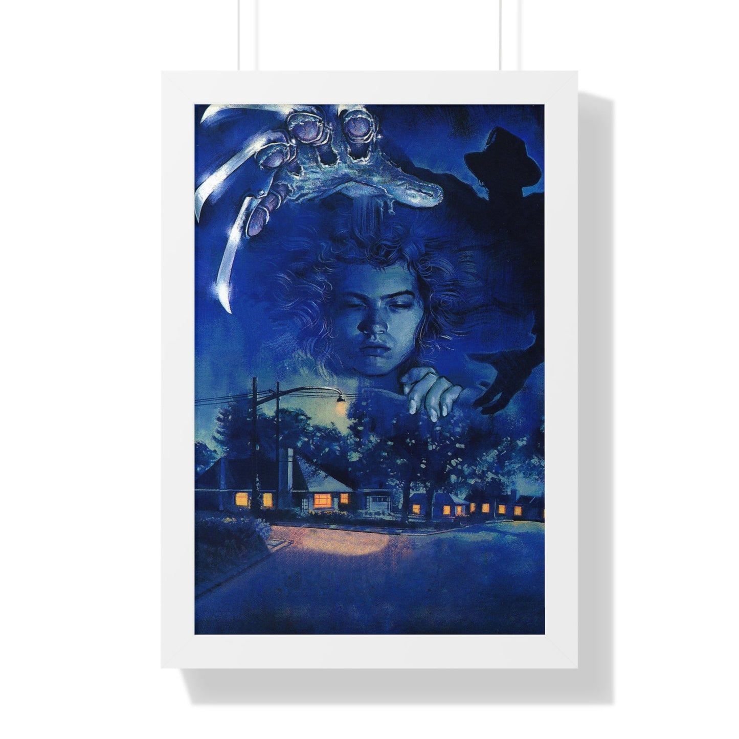 A NIGHTMARE ON ELM STREET (TEXTLESS) 1984 - Framed Movie Poster-16″ x 24″-The Sticker Space