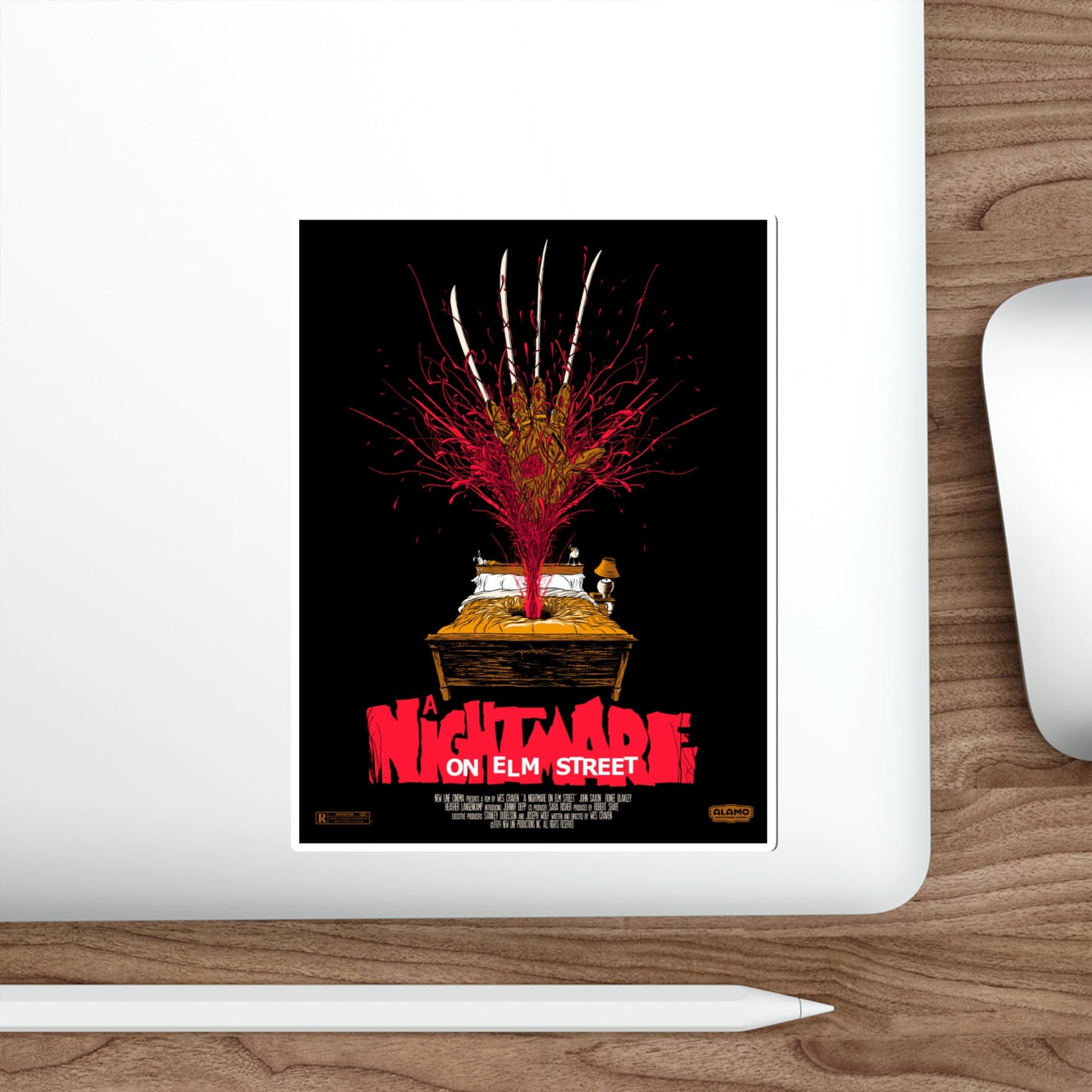 A NIGHTMARE ON ELM STREET v2 1984 Movie Poster STICKER Vinyl Die-Cut Decal-The Sticker Space