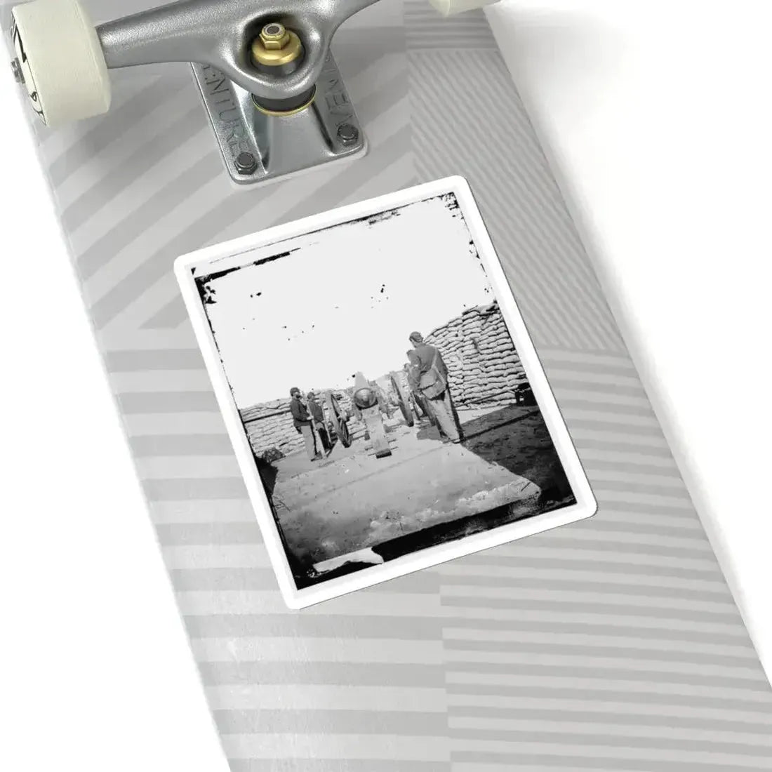 A Parrott Gun (Trained on Sumter ) (U.S. Civil War) STICKER Vinyl Kiss-Cut Decal - The Sticker Space