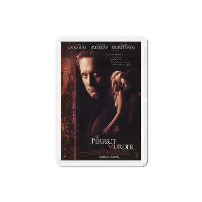 A Perfect Murder 1998 Movie Poster Refrigerator Magnet - The Sticker Space