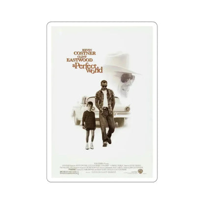 A Perfect World 1993 Movie Poster STICKER Vinyl Die-Cut Decal 5 Inch - The Sticker Space