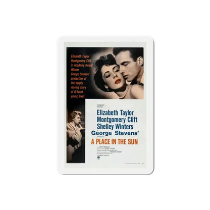 A Place in the Sun 1951 Movie Poster Refrigerator Magnet 2 Inch - The Sticker Space