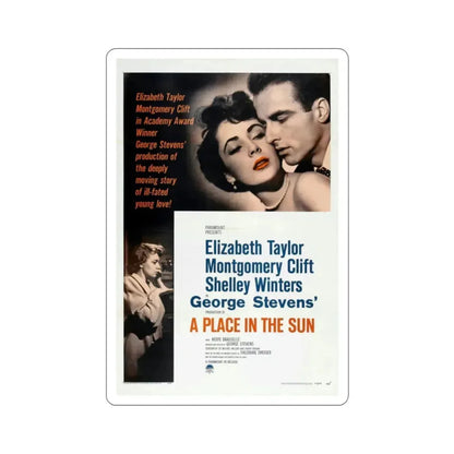 A Place in the Sun 1951 Movie Poster STICKER Vinyl Die-Cut Decal 2 Inch - The Sticker Space