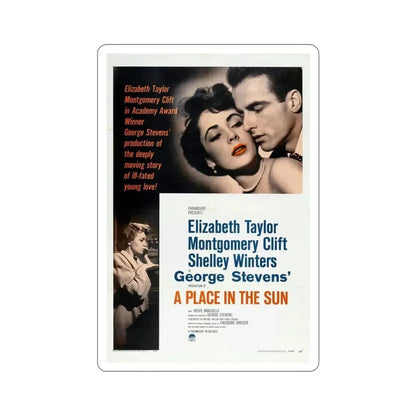 A Place in the Sun 1951 Movie Poster STICKER Vinyl Die-Cut Decal 4 Inch - The Sticker Space