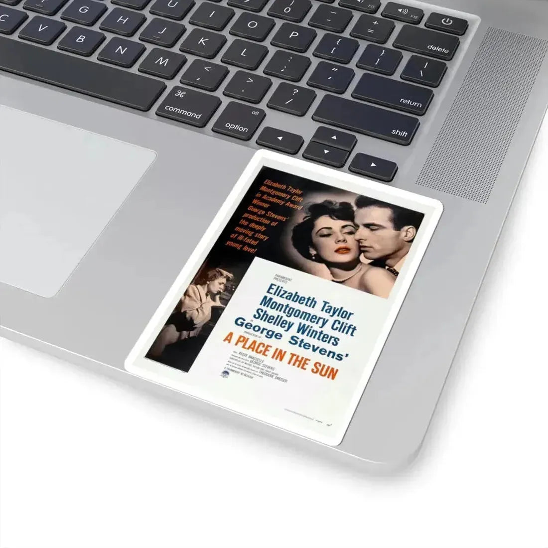A Place in the Sun 1951 Movie Poster - STICKER Vinyl Kiss-Cut Decal - The Sticker Space