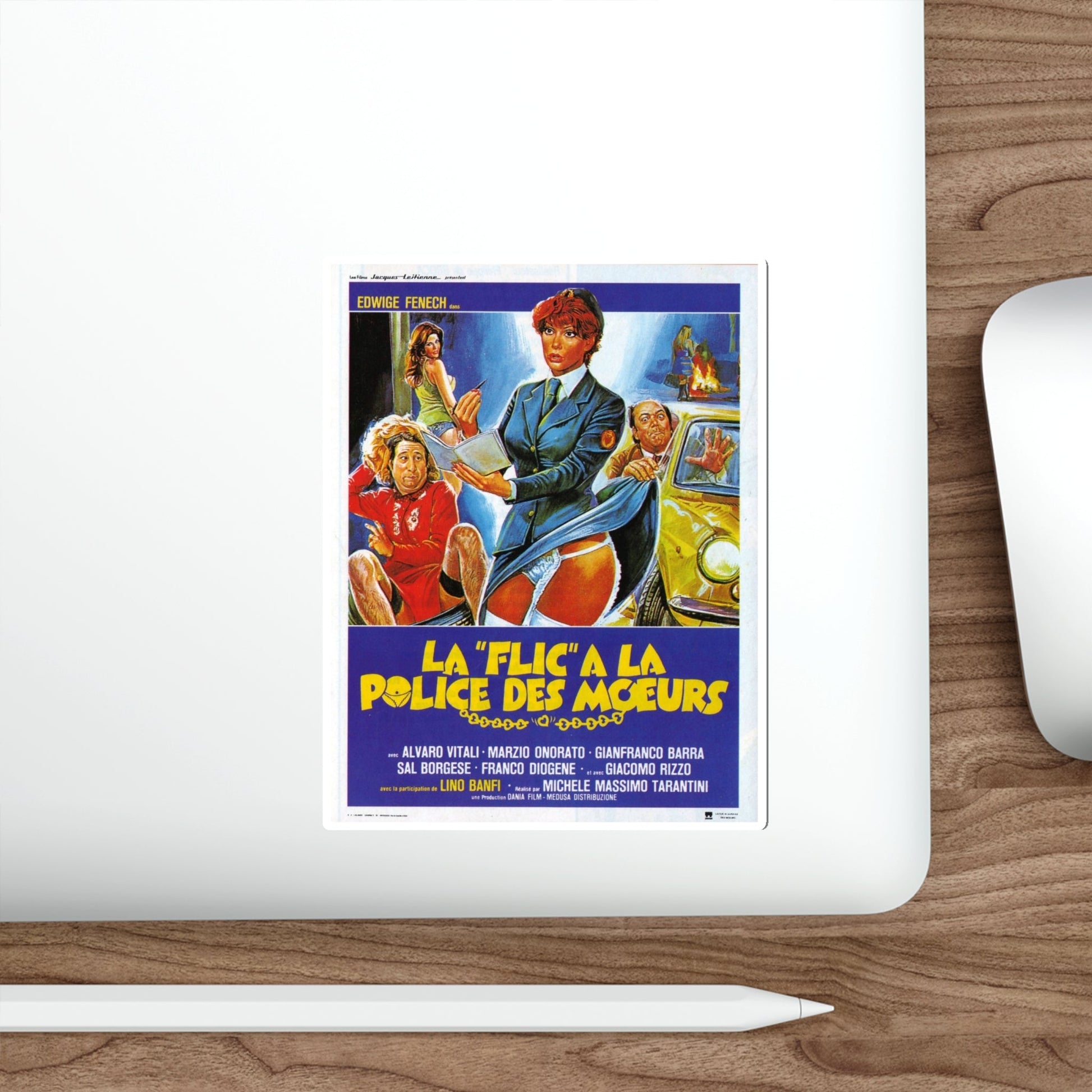 A POLICEWOMAN OF THE VICE SQUAD 1982 Movie Poster STICKER Vinyl Die-Cut Decal-The Sticker Space