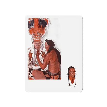 A Portfolio - Winold Reiss (2), Scribner's Magazine, February 1938 (Magazine Illustration) Refrigerator Magnet - The Sticker Space