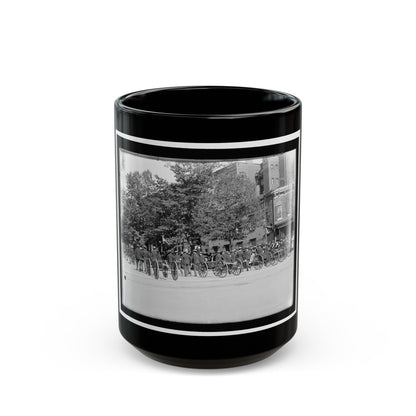 A Post Of Mountain Howitzers That Saw War Service (U.S. Civil War) Black Coffee Mug-15oz-The Sticker Space