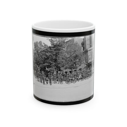 A Post Of Mountain Howitzers That Saw War Service (U.S. Civil War) White Coffee Mug-11oz-The Sticker Space