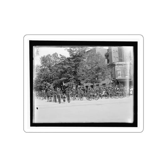 A Post Of Mountain Howitzers That Saw War Service (U.S. Civil War) STICKER Vinyl Die-Cut Decal White Die-Cut 2 Inch - The Sticker Space