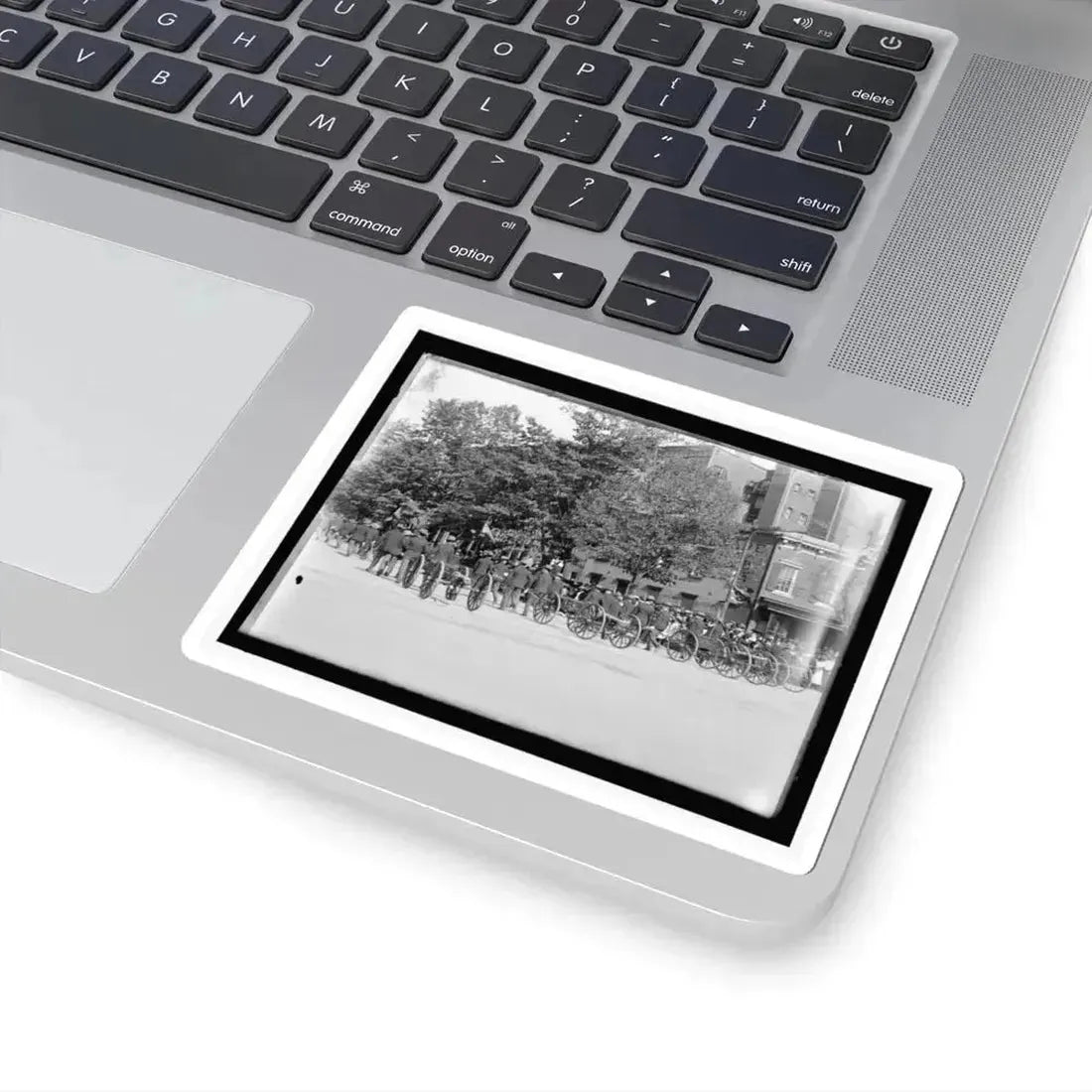 A Post of Mountain Howitzers That Saw War Service (U.S. Civil War) STICKER Vinyl Kiss-Cut Decal - The Sticker Space