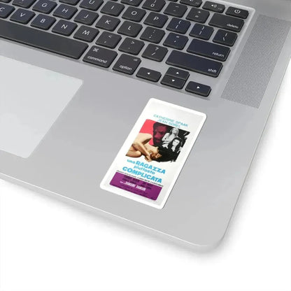 A RATHER COMPLICATED GIRL 1969 Movie Poster - STICKER Vinyl Kiss-Cut Decal - The Sticker Space