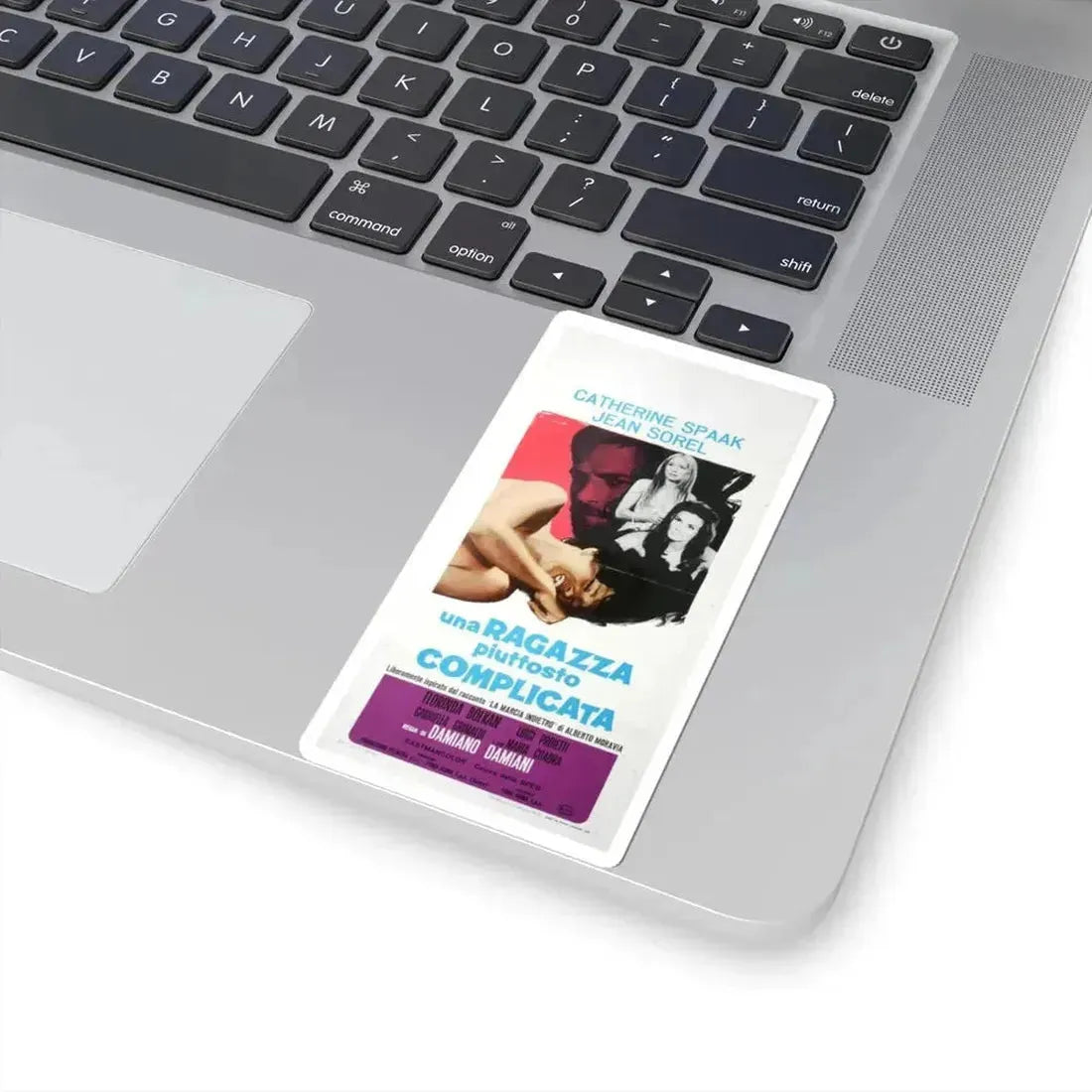 A RATHER COMPLICATED GIRL 1969 Movie Poster - STICKER Vinyl Kiss-Cut Decal - The Sticker Space