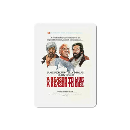 A Reason to Live a Reason to Die 1974 Movie Poster Refrigerator Magnet - The Sticker Space