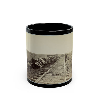 A Relic Of Pope's Retreat (U.S. Civil War) Black Coffee Mug-11oz-The Sticker Space