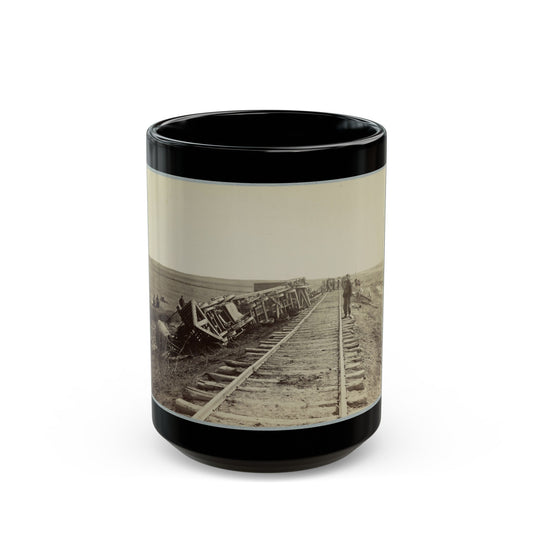 A Relic Of Pope's Retreat (U.S. Civil War) Black Coffee Mug-15oz-The Sticker Space