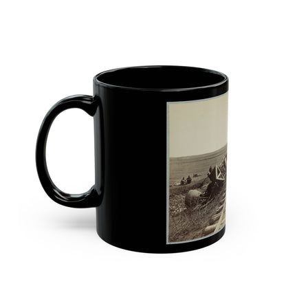 A Relic Of Pope's Retreat (U.S. Civil War) Black Coffee Mug-The Sticker Space