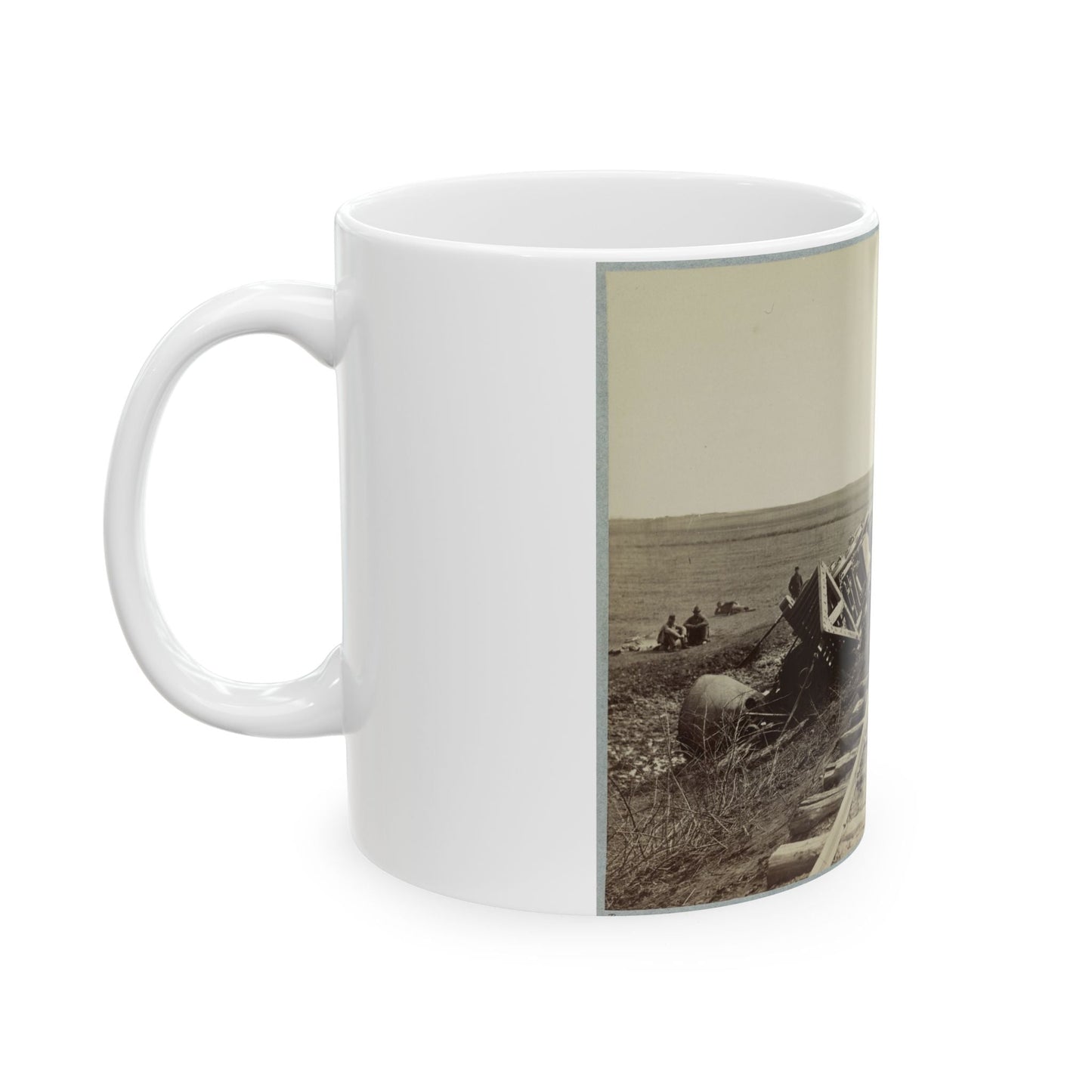 A Relic Of Pope's Retreat (U.S. Civil War) White Coffee Mug